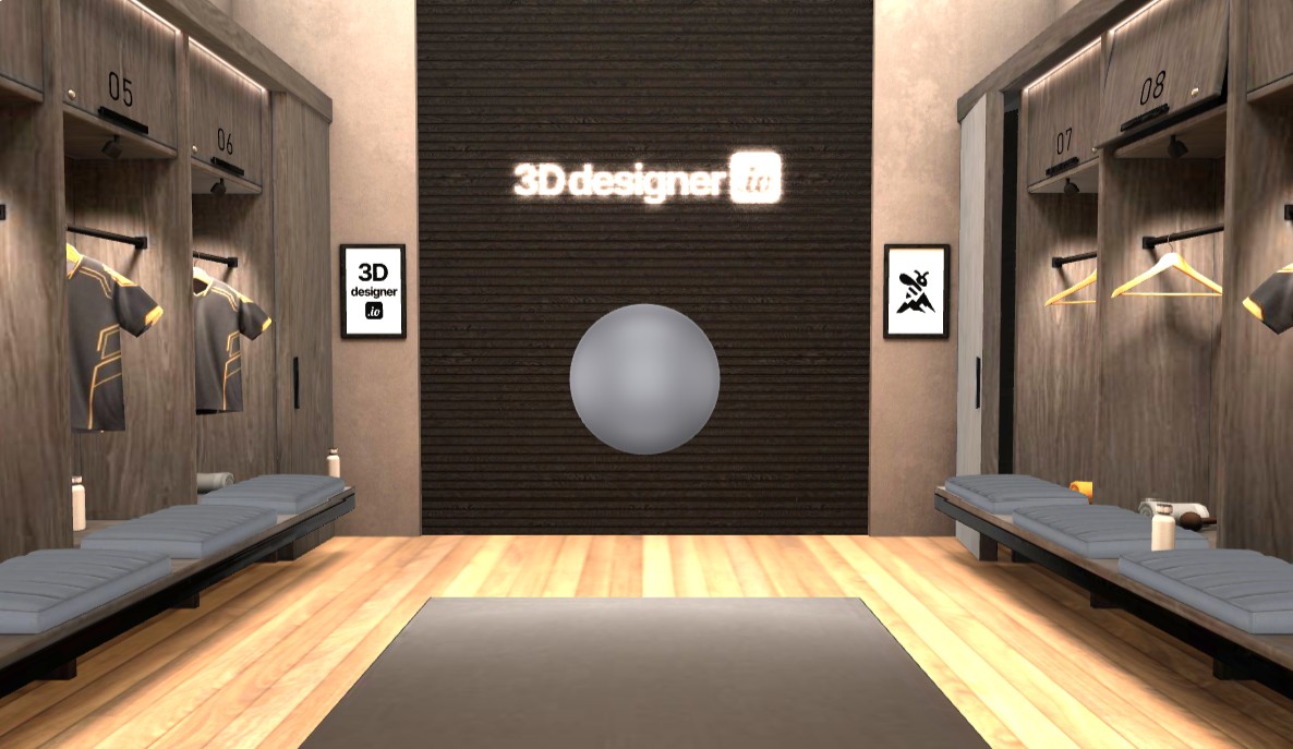 Custom Environment: Fitting room as 3D scene